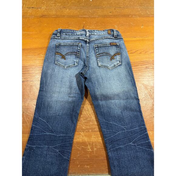 Arizona Jean Co Women’s Bootcut Jeans Blue Stretch Size 6 Inseam 30.5” - Picture 4 of 6